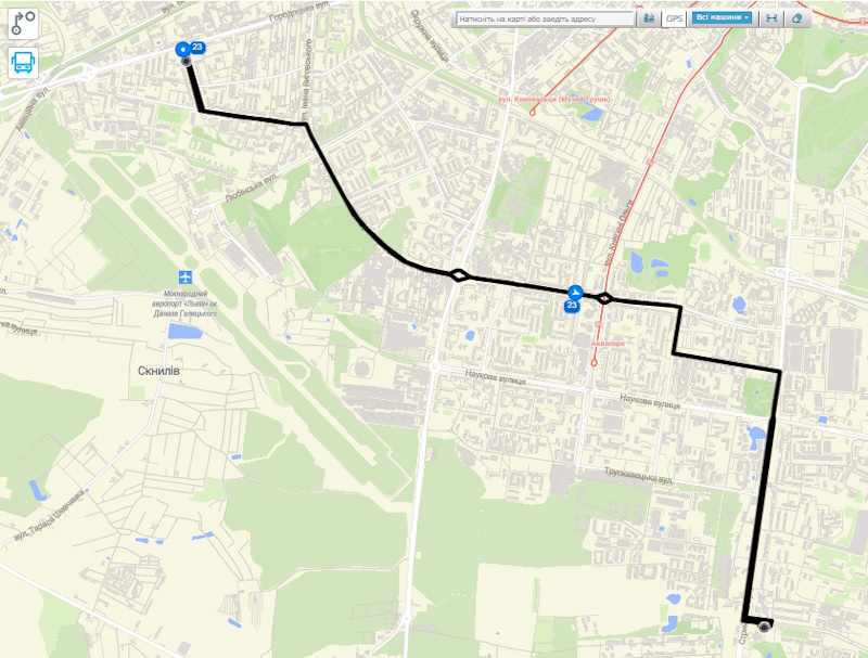 тролейбус 23 у Львові