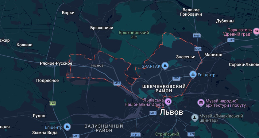 Шевченківський район Львова