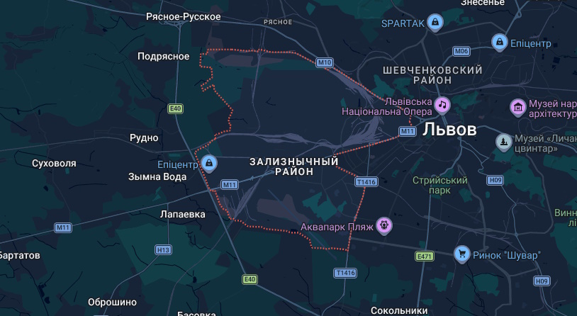 Залізничний район Львова