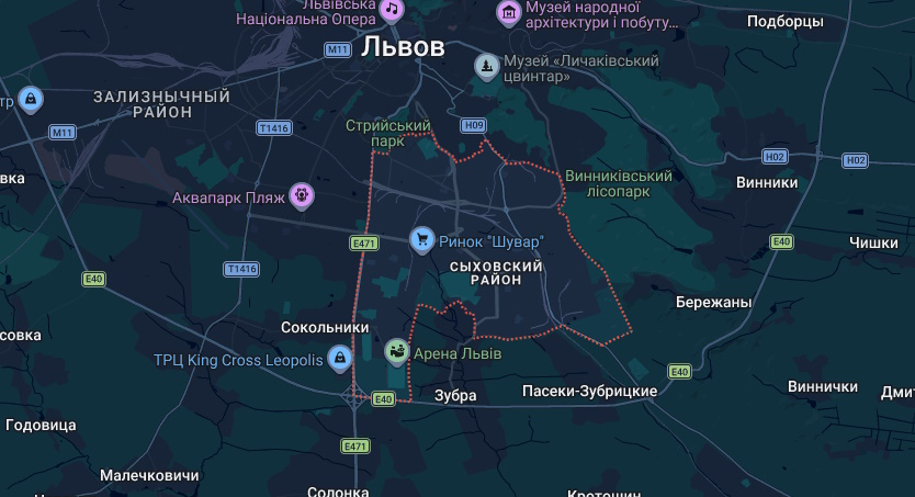 Сихівський район Львова